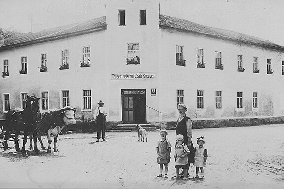 Historisches Bild vom Kreuzer-Wirt