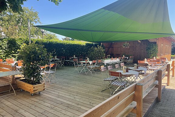 Biergarten im Kreuzer-Wirt