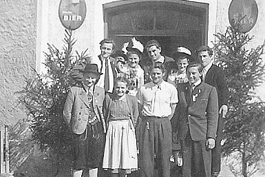 Historisches Bild vom Kreuzer-Wirt